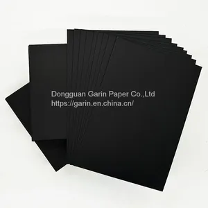 230gsm 280gsm 330gsm 380gsm 430gsm 480gsm Black Cardboard 787mm 889mm Black Paperboard Rolls thumbnail-1