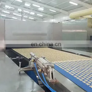 CE Hello Panda Matcha Green Tea Cream Filling Biscuits Making Machines thumbnail-3