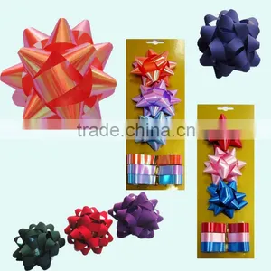 Star Ribbon Bow for Xmas Decoration and Gift Ornament thumbnail-6