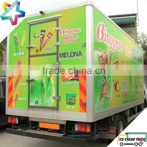4.9m Eutectic Refrigerated Truck Body Ice Cream Truck thumbnail-2