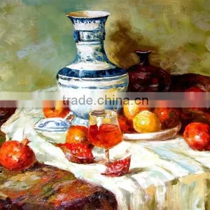 Stil Life Remarkable Artwork Popular Genuine Handmade Oil Painting Ct-99 thumbnail-1