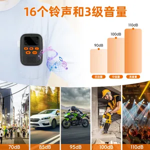Wireless Emergency Call System, Digital Display Caller, Flashing Vibration Doorbell, Convenient Emergency Caller, One by One（Wechat:13510231336） thumbnail-2