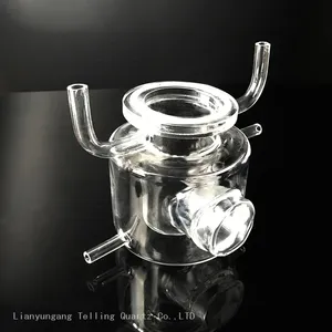 Quartz Glass Reactor Photocatalytic Reactor With Uv Penetration Vacuum Quartz Reactor thumbnail-3
