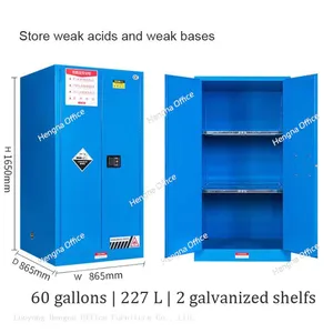 Large Capacity Flammable Liquid Storage Cabinet – Explosion-Proof Safety Cabinet for Laboratory & Workshop Use thumbnail-2