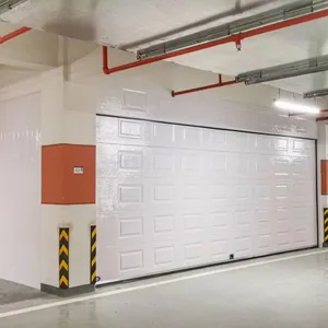 Modern Intelligent Control Panel Automatic Gate Residential Sectional Aluminum Garage Doors for Homes Premium Home Access thumbnail-4