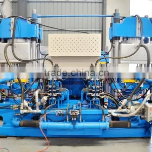 Double Axles Automatic Plate Vulcanizing Molding Machine Rubber Machine thumbnail-4
