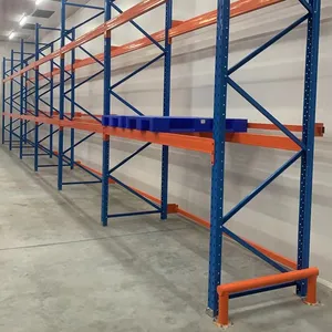 Adjustable Pallet Flow Shelving for Frozen Food Distribution Centers thumbnail-4