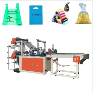 SHXJ-C Series Full Auto. T-shirt Bag Making Machine(4 Lines) thumbnail-1