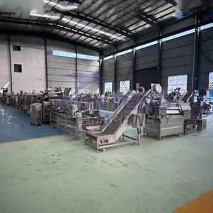 Stainless Steel Fruit Slices Frying Processing Line Intelligent French Fries Equipment thumbnail-4
