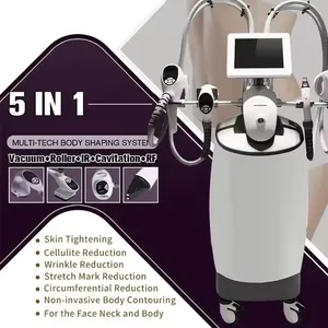 5 in 1 Vacuum Roller Body Slimming Cavitation RF Machine for Weight Loss Non-invasive Body Slimming thumbnail-2