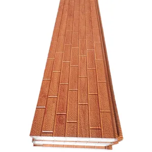 Modern Outdoor Metal Carved Sandwich Siding for Workshops, Cold Rooms, Kitchens, Warehouses thumbnail-1
