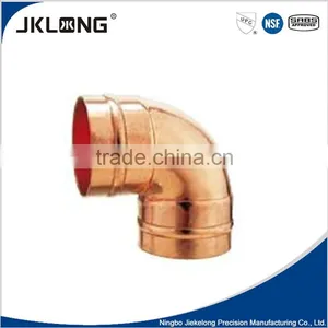 Copper Fitting 90 Degree Elbow Solder Ring UPC NSF End Feed Fitting thumbnail-1