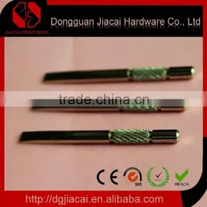 Supply the Precision Parts Slotted Iron Shaft Used for Electrical Appliance thumbnail-1