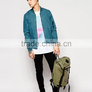 Longline T-Shirt With Landscape Photographic and Side Zips thumbnail-4