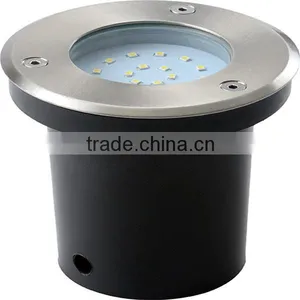 LED Inground Light18*0.1W Round Shape 220-240V IP67 LED Die-cast Aluminium Body and 304 Stainless Steel Cover Underground Light thumbnail-1