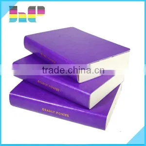 Promotional Gifts Custom Design Printed Hardcover Leather Notebook Printing thumbnail-4