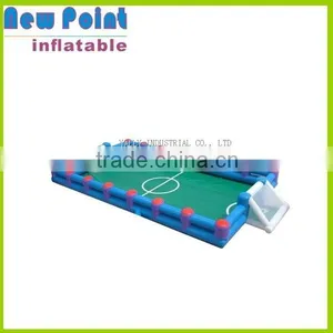 Giant Inflatable Soccer Field Inflatable Football Playground for Fun thumbnail-1