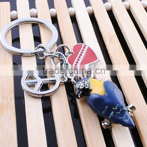 Pet Key Rings Wholesale Animal Parrot Keychains thumbnail-3