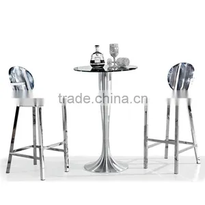 Club Breakfast High Top Bar Tables and Chairs thumbnail-1