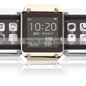 2014 Recency Smartphone Accessories Smart Watch Sport Watch Mens Wrist Watches SYNC SMS/CALL/Weather/SNS News Podoor PW305r thumbnail-1