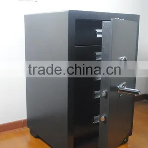 Strong Metal Steel Fingerprint Drawer Safe Box thumbnail-2