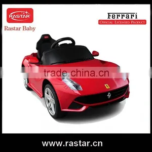 Kids Ride on Vehicle Remote Control and Battery Powered Ride on Car Ferrari thumbnail-1