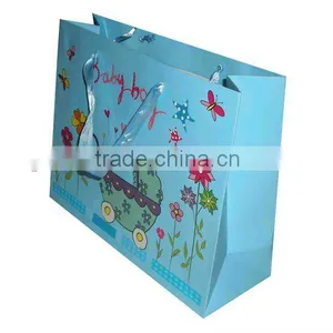 Color Printing Paper Carrier Bag Wholesale thumbnail-1