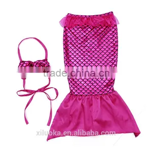 Hot Selling Custom Made Mermaid Tail Kids Swimwear Wholesale thumbnail-3