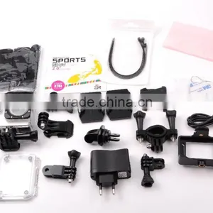 Black 2.0'' WiFi Full HD 1080P Sports Camera170 Degree Wide Angle Car DVR Recorder Digital Waterproof Helmet Action Camera thumbnail-5