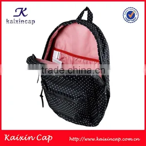 High Quality Small Quantity Order Design Your Logo High School Backpack thumbnail-2