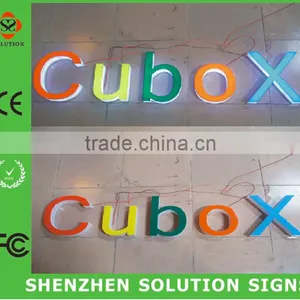 Fabricated Outdoor Advertising Acrylic Led Light Letter Sign thumbnail-3