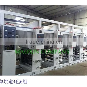 TaiWan Inverter Control Semi-Automatic Electronic Four Color Plastic Printing Machine thumbnail-4