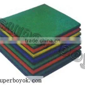 Good Quality and Resonable Price Professional Manufacturer EN1177 Safe Rubber Tile thumbnail-1