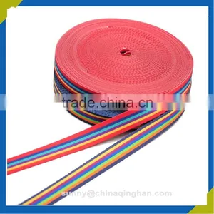 Customized 20MM Colorful 100%polyester Webbing Strap for Seat Belt Furniture thumbnail-1