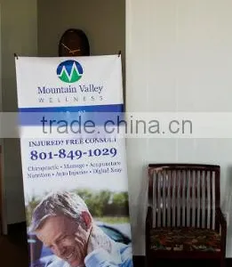 Stable and Lightweight Portable Custom X Stand Banner thumbnail-5