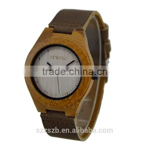 Bewell Handmade Eco-Friendly 100% Natrual Wood Watch Custom Made Souvenir thumbnail-4