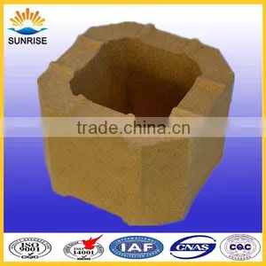 Magnesia Zircon Stone Brick for the Regeneators of Glass Kilns thumbnail-2