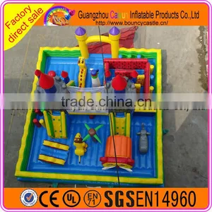 Inflatable Assault Obstacle Course Outdoor Sports thumbnail-1