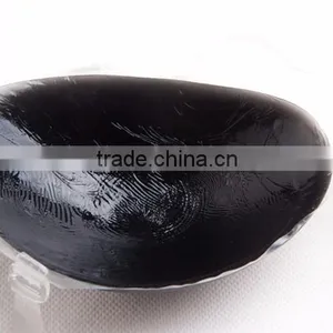 OEM Customized Low Price Adhesive Silicone Black Bra Cup With Strap thumbnail-6