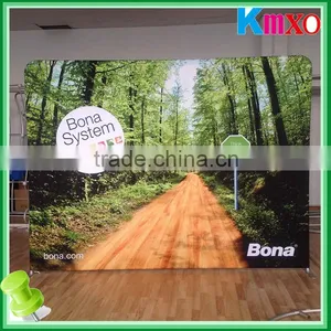 Straight Shape Portable Pop up Stand, Fabric Display Banner thumbnail-1