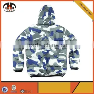 Men Cotton Leisure Jacket With Camo Pattern thumbnail-2