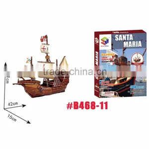 The Black Pearl 3d Jigsaw Puzzle Pirate Ship Gift thumbnail-4