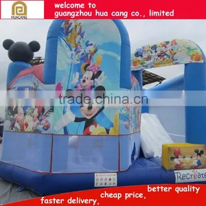 2016 High Quality Inflatable Playground, Mini Bouncer for Sale Lowest Price thumbnail-1