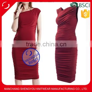 Custom Dress Designs for Ladies, Maternity Dress With High Quality thumbnail-1
