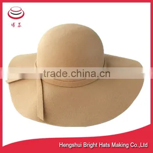 Stylish Wool Felt Floppy Hat thumbnail-3