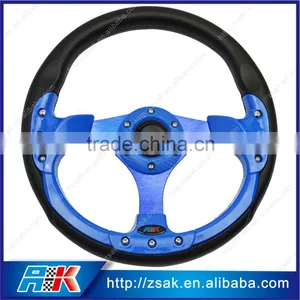 PU Colored Steering Wheel Universal Steering Wheel thumbnail-1