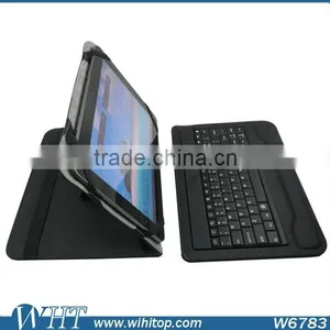 2015 Products Wholesale for Android 10.1 Inch Universal Tablet Bluetooth Wireless Keyboard Case With Stand thumbnail-4