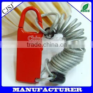 Digital Lock With Cable Fashion Padlocks for Handbags thumbnail-1