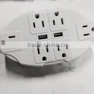 UL Cetification Nadway 3pin Charger With Usb thumbnail-1