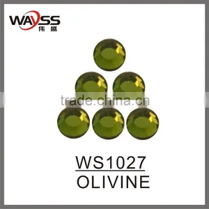 New Coming High Quqlity Olivine Loose Rhinestones Transfer For Garment thumbnail-1